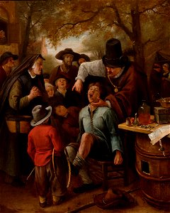 Jan Steen - The Tooth-Puller - 165 - Mauritshuis