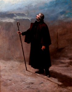 Jan Styka - Mickiewicz as a Pilgrim - MNK II-a-865 - National Museum Kraków