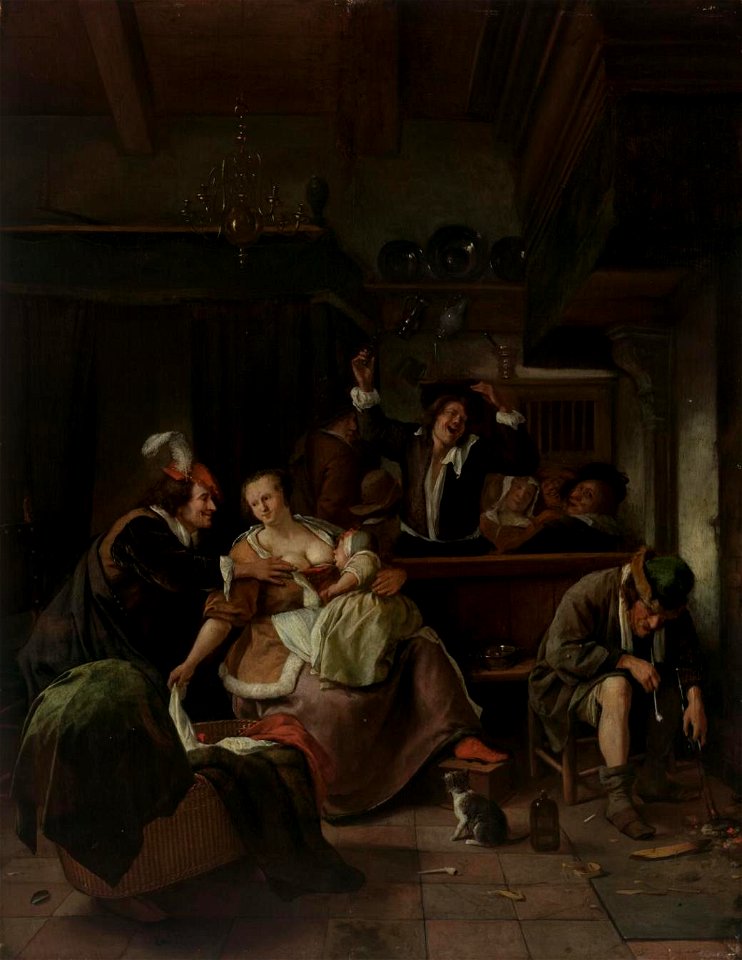 Jan Steen - Interior 1248-3