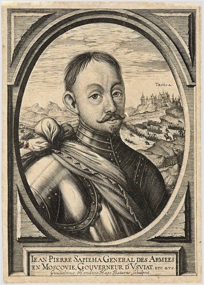 Jan Piotar Sapieha. Ян Пётар Сапега (W. Hondius, 1630)