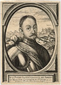 Jan Piotar Sapieha. Ян Пётар Сапега (W. Hondius, 1630)
