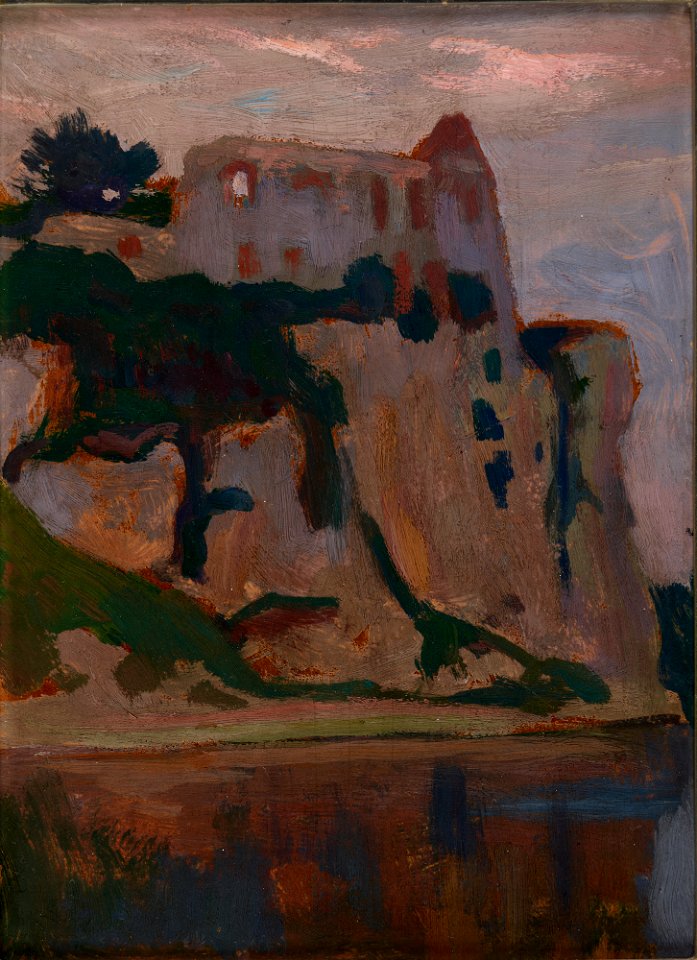 Jan Stanisławski - Tyniec at Dawn - MNK II-b-590 - National Museum Kraków