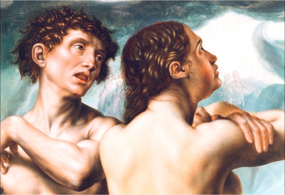 Jan Sanders van Hemessen - Last Judgement central panel fragment5