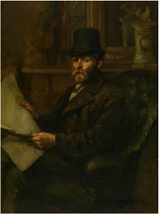 Jan Stobbaerts - The sculptor Robert Fabri