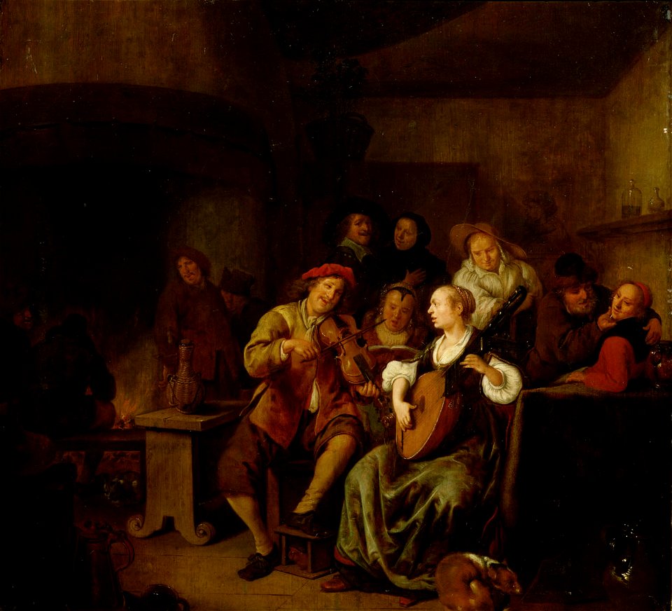 Jan Miensz Molenaer - Musizierende Bauerngesellschaft - GG 5909 - Kunsthistorisches Museum