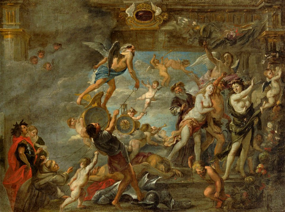 Jan van den Hoecke - The Triumph of Time