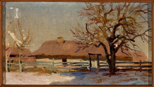 Jan Stanisławski - Winter landscape - MP 1344 - National Museum in Warsaw