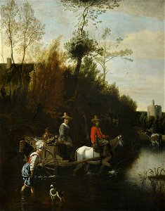 Jan Siberechts (1627-c.1703) - Going to Market - 926836 - National Trust