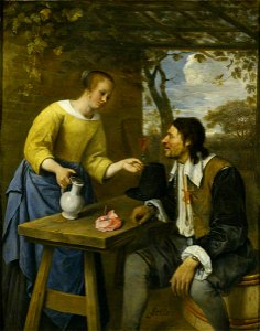 Jan Steen - The Tired Traveller NTII UPH 446735