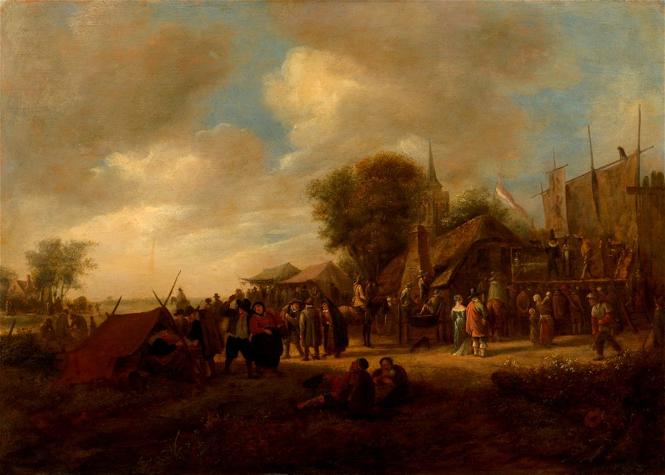Jan Steen - Village Fair - 664 - Mauritshuis