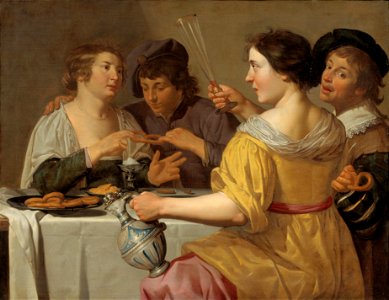 Jan van Bijlert - Pulling of the Pretzel - Google Art Project