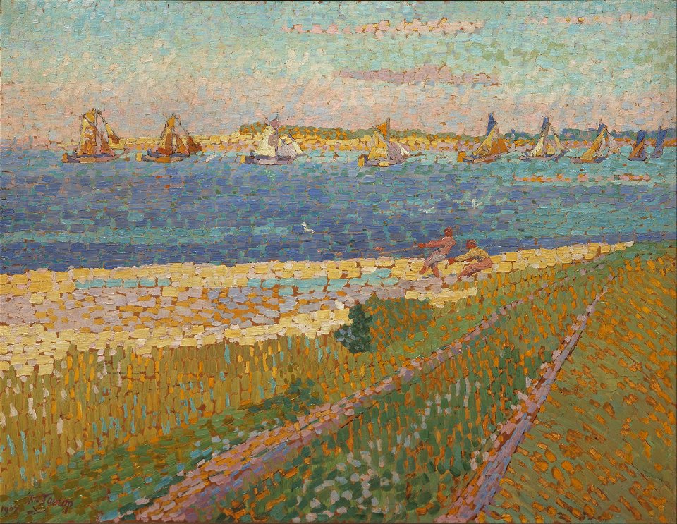 Jan Toorop - The Schelde near Veere - Google Art Project