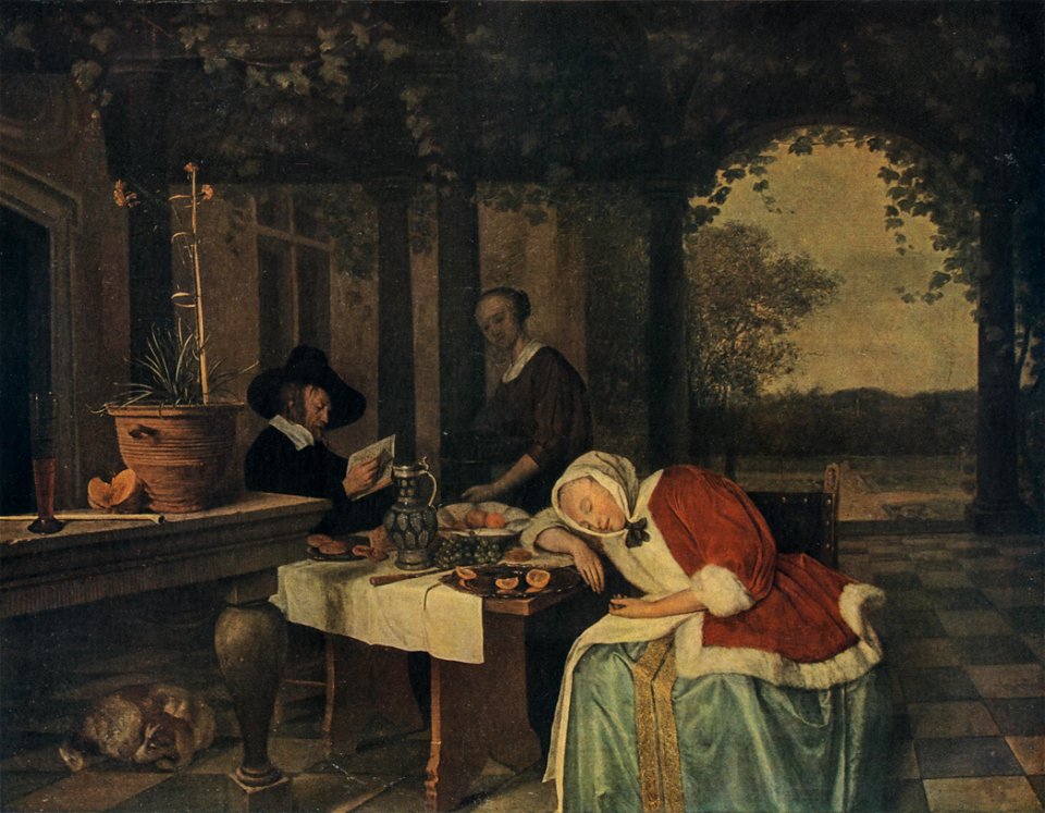 Jan Steen - The Siesta