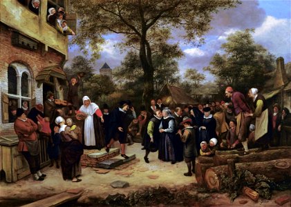 Jan Steen - Village Wedding - Google Art ProjectFXD