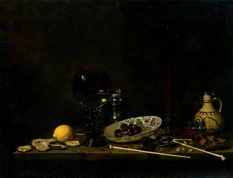 Jan van de Velde II - Stilleven met roemer