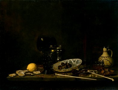 Jan van de Velde II - Stilleven met roemer
