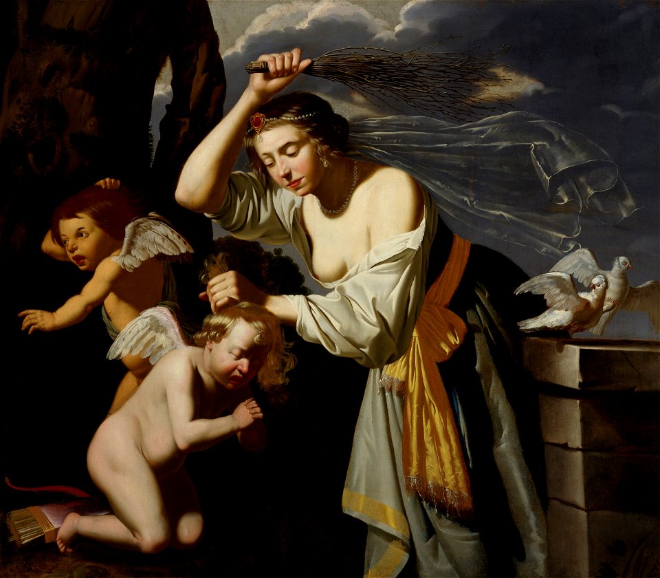 Jan van Bijlert - Venus Chastising Cupid - 75.41 - Museum of Fine Arts
