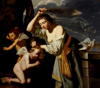 Jan van Bijlert - Venus Chastising Cupid - 75.41 - Museum of Fine Arts
