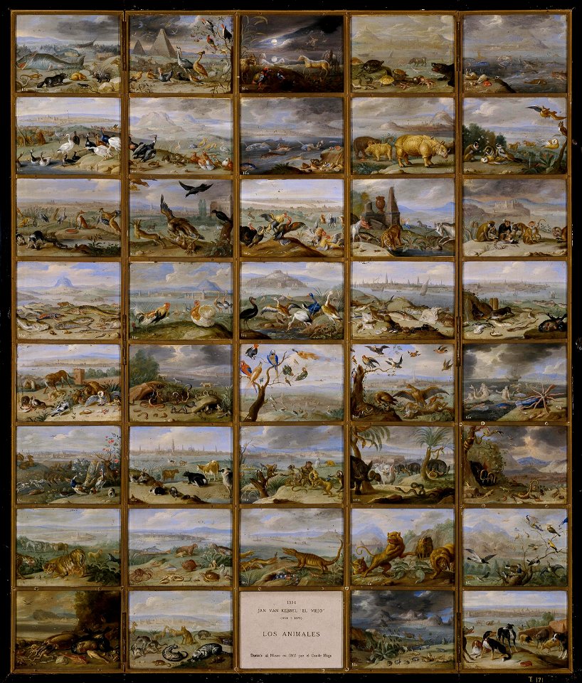 Jan van Kessel (I) -- The four parts of the world