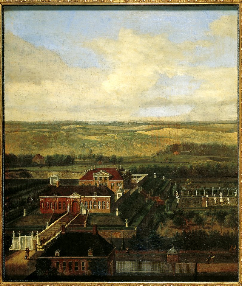 Jan van der Heyden - Castle Elswout, Overveen 1667 FHM01-OS-74-352