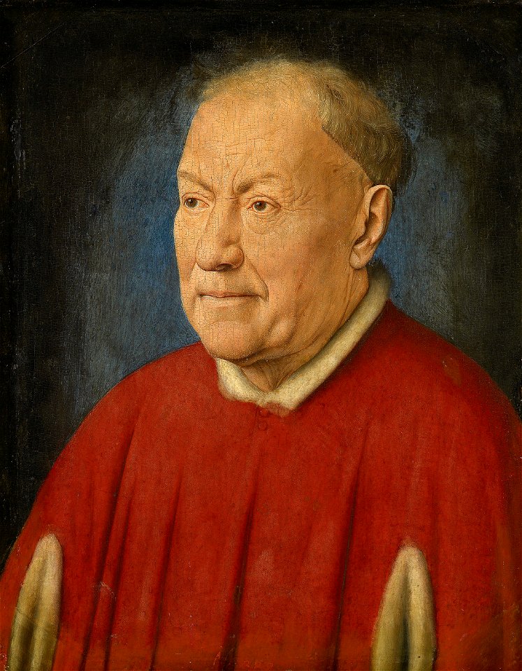 Jan van Eyck, , Kunsthistorisches Museum Wien, Gemäldegalerie - Kardinal Niccolò Albergati ^ (1375-1443) - GG 975 - Kunsthistorisches Museum