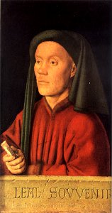 Jan van Eyck - Portrait of a Young Man (Tymotheos) - WGA7596. Free illustration for personal and commercial use.