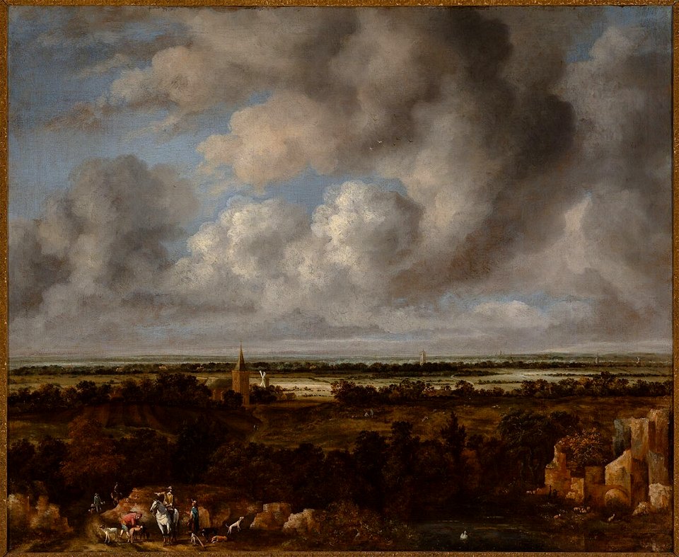 Jan van Kessel - Vergezicht met valkenjacht - 1399 (OK) - Museum Boijmans Van Beuningen