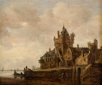 Jan van Goyen - Old Castle Gate in Nijmegen