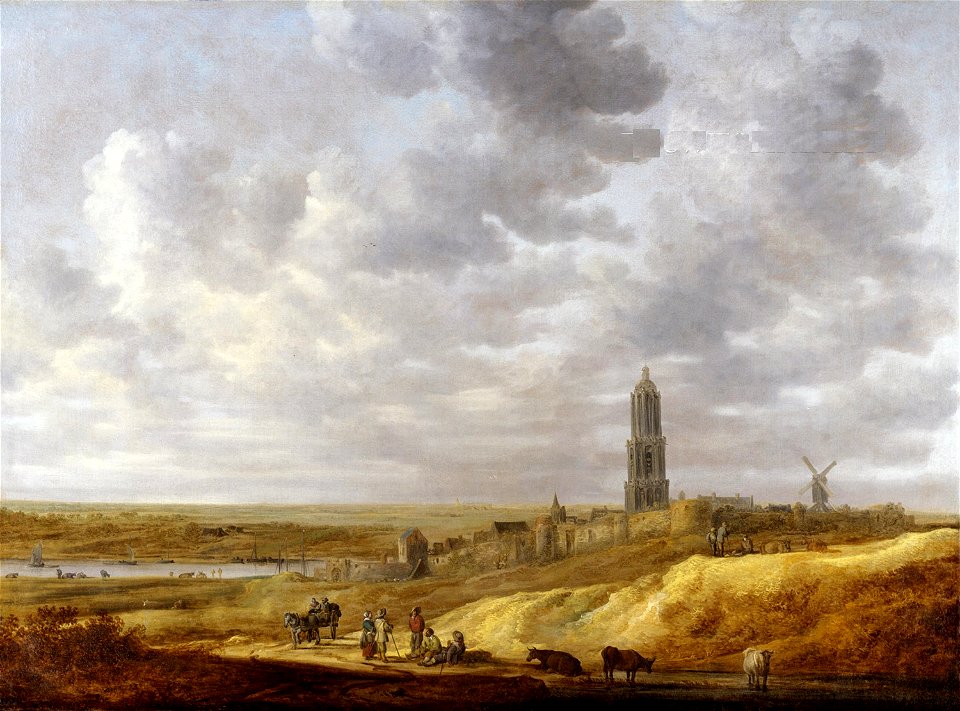 Jan van Goyen - View of Rhenen 06.290