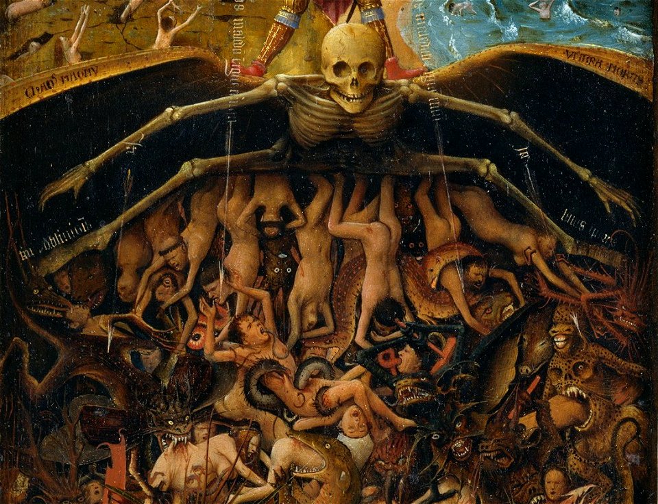 Jan van Eyck Diptych Crucifixion Right Detail 1