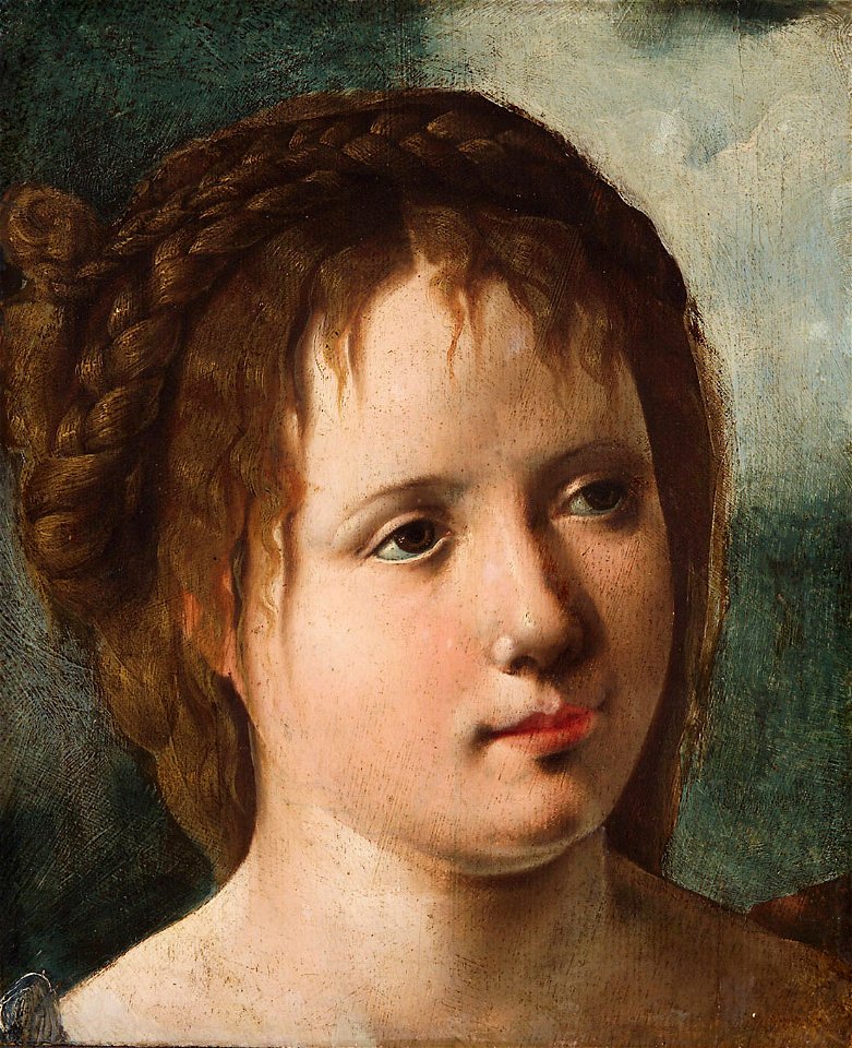 Jan van Scorel - Mädchenkopf - GG 2986 - Kunsthistorisches Museum