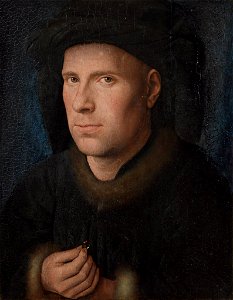 Jan van Eyck, , Kunsthistorisches Museum Wien, Kunstkammer Wien - Der Goldschmied Jan de Leeuw (1401- nach 1456) - GG 946 - Kunsthistorisches Museum