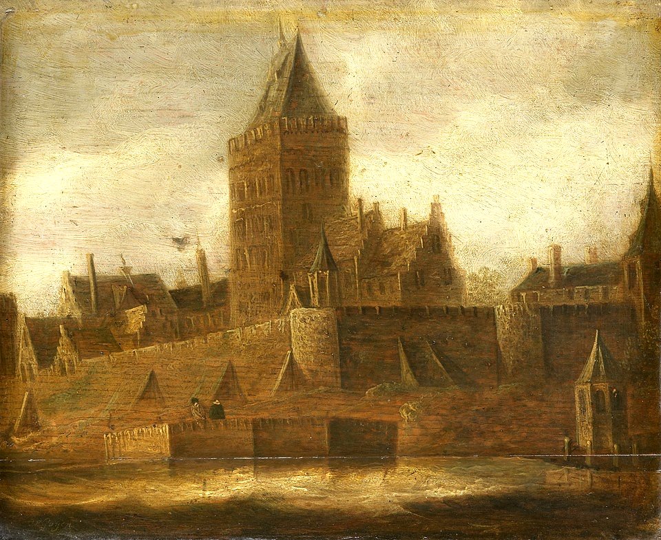 Jan van Goyen View of the Valkhof in Nijmegen circa 1650