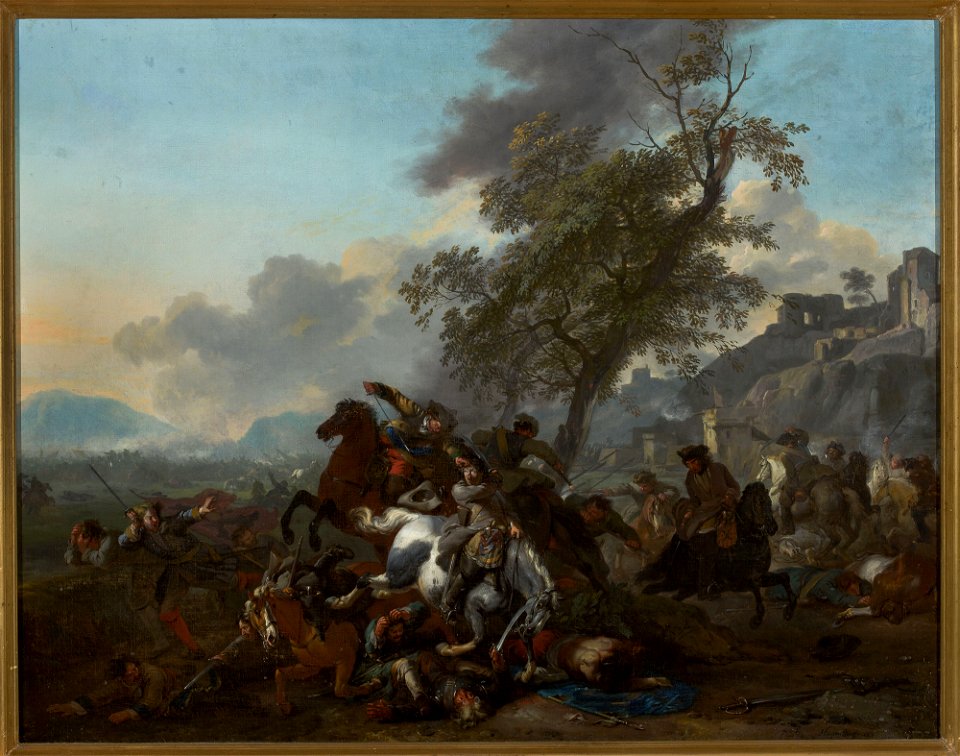 Jan van Huchtenburg - Battle - M.Ob.2572 MNW - National Museum in Warsaw