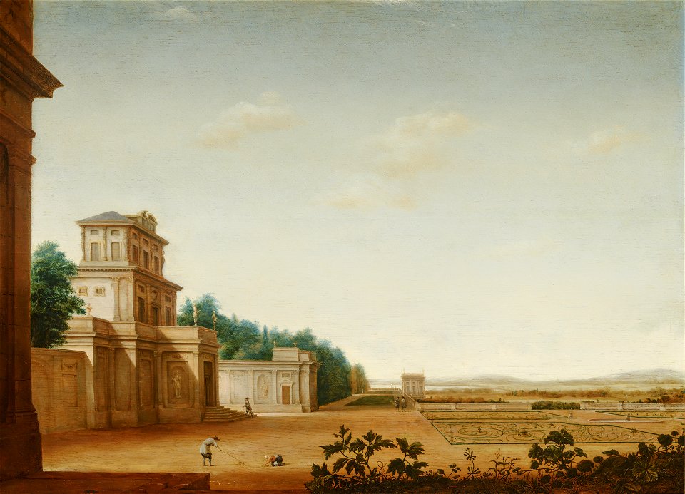Jan van Nickele - Country House and Park - 967 - Mauritshuis