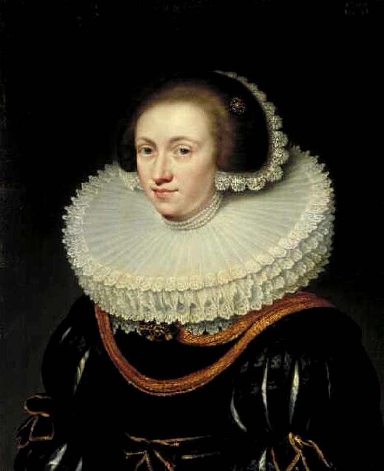 Jan van Ravesteyn - Portret van een vrouw - 1713 (OK) - Museum Boijmans Van Beuningen
