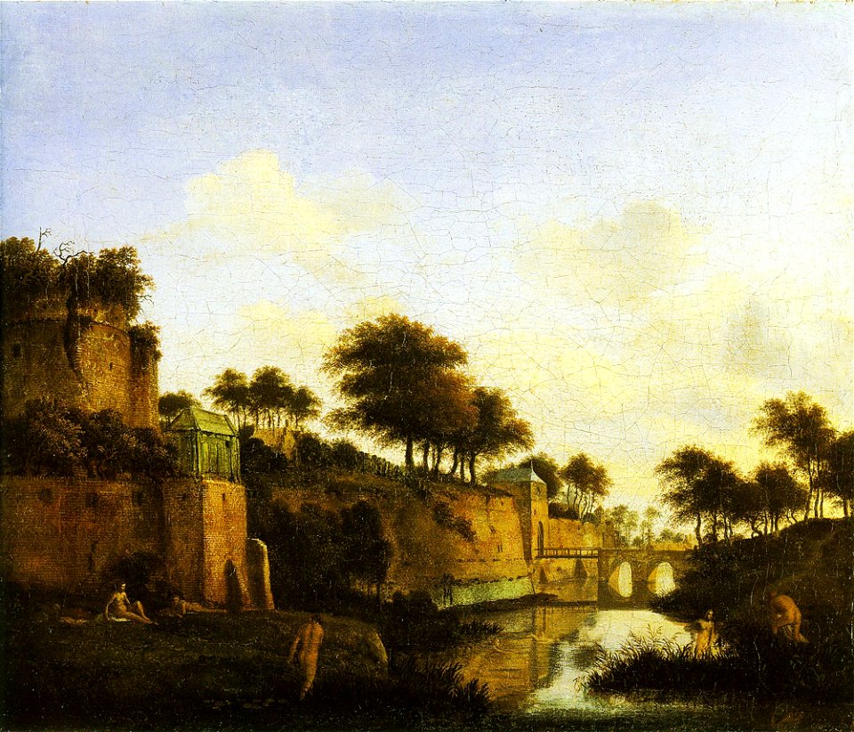 Jan van der Heyden - Fortifications of a City