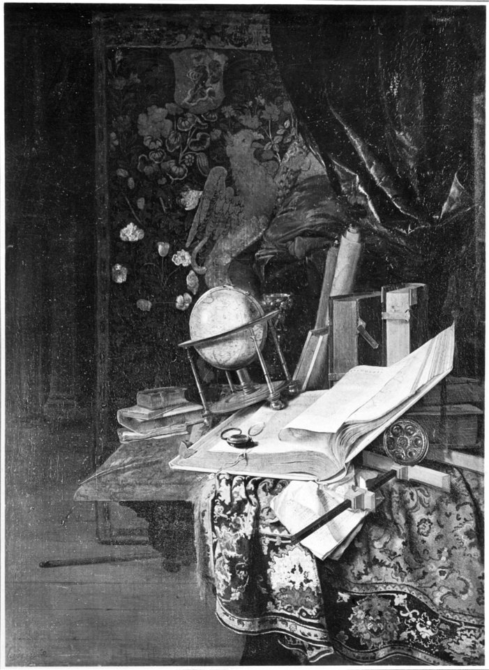 Jan van der Heyden - Still Life with a Book and Other Objects