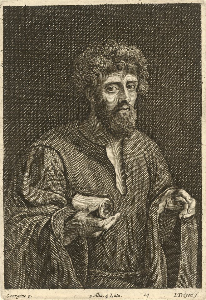 Jan van Troyen - An Apostle SVK-SNG.G 11965-14