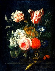 Jan van Huysum - Still Life with Flowers - 36.018 - Rhode Island School of Design Museum