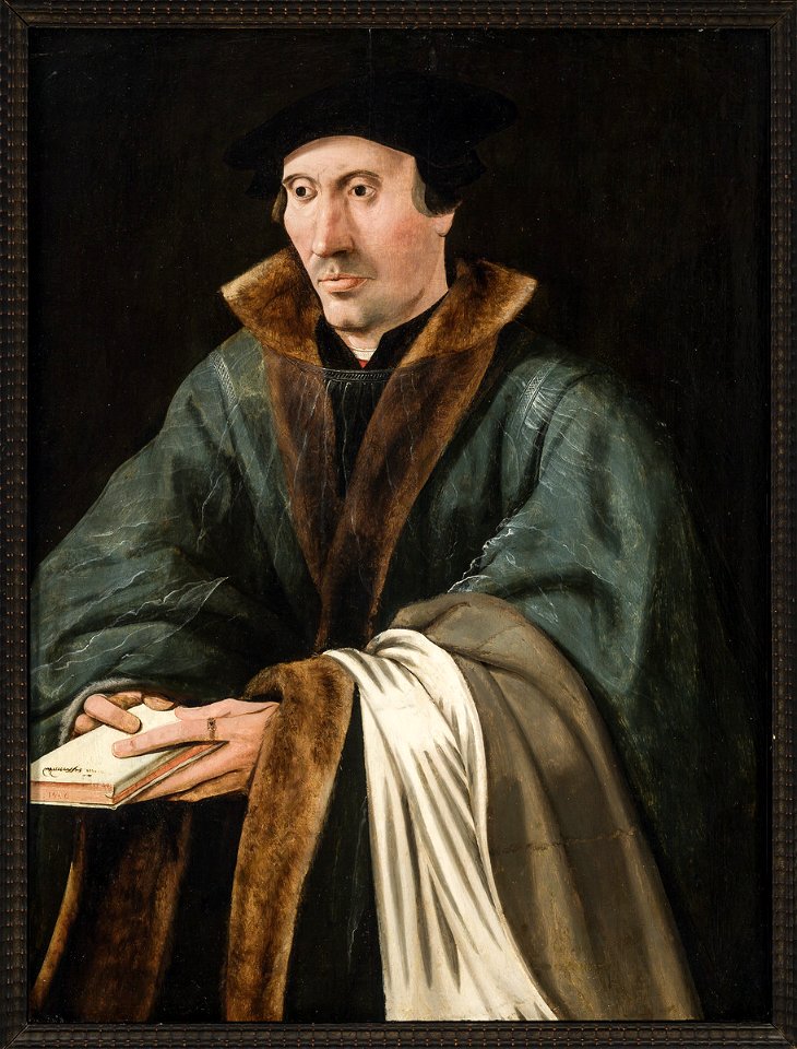 Jan van Scorel - Portrait of George van Egmond fmd486745