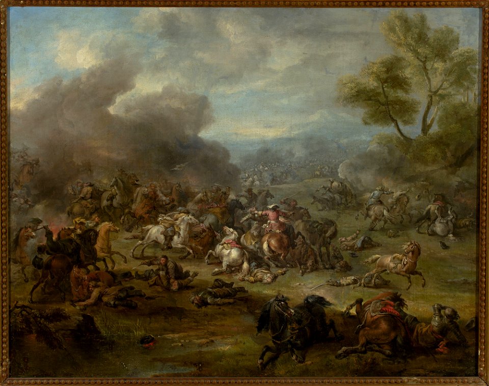 Jan van Huchtenburg - A battle scene - M.Ob.2581 MNW - National Museum in Warsaw