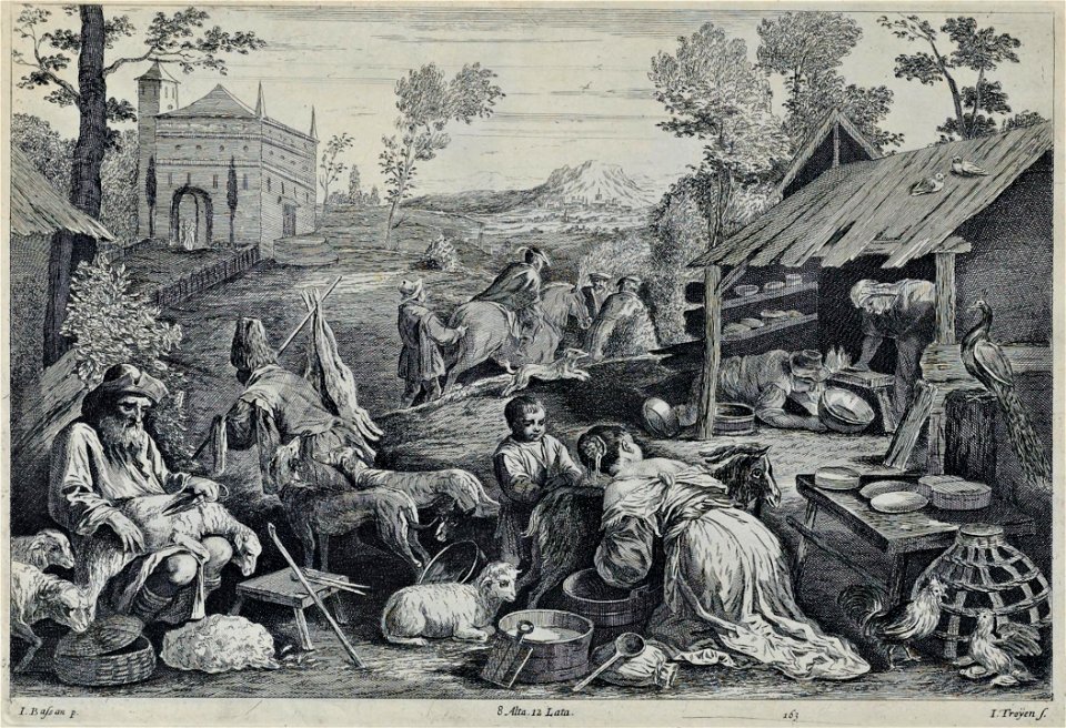 Jan van Troyen after Bassano 163