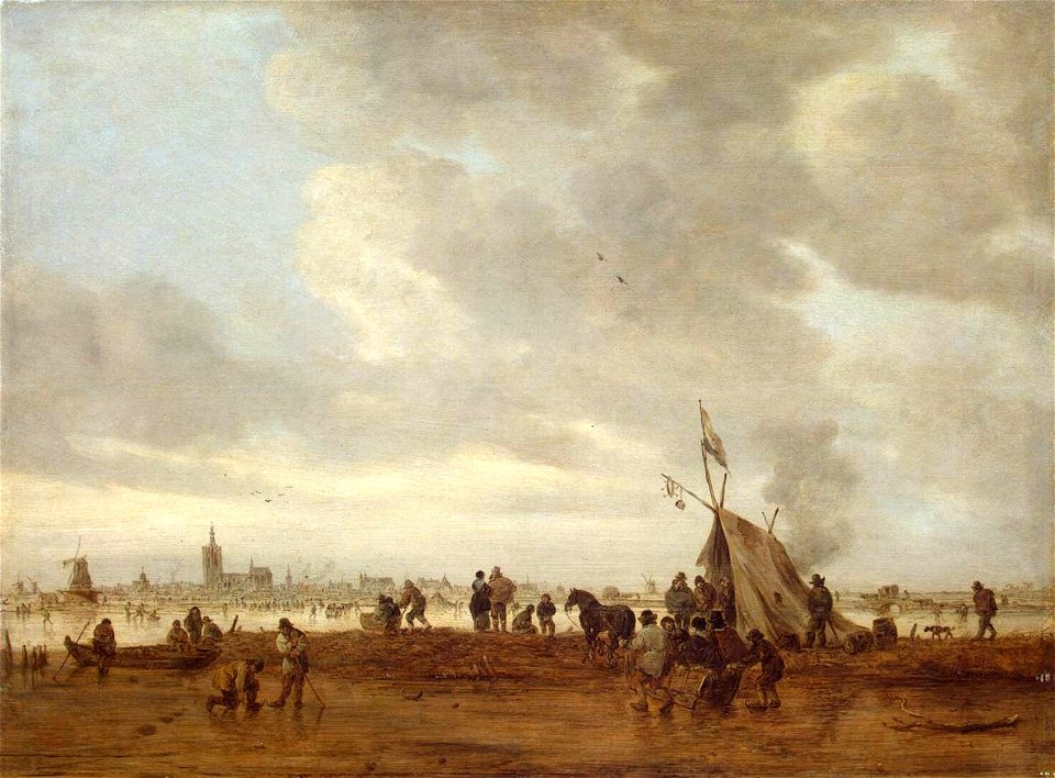 Jan van Goyen - Winter - WGA10206