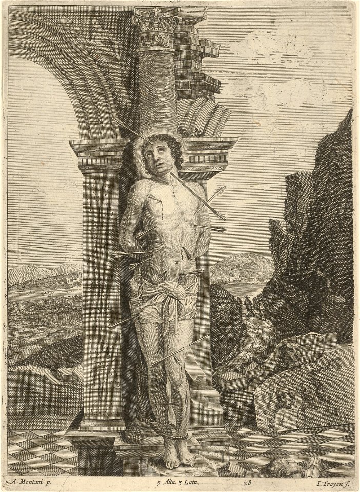 Jan van Troyen - Saint Sebastian SVK-SNG.G 11965-29