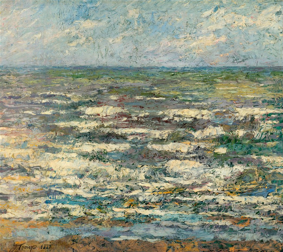 Jan Toorop - De zee bij Katwijk - SK-A-4226 - Rijksmuseum