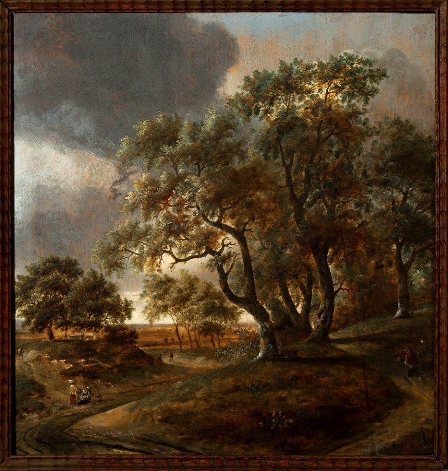 Jan Vermeer van Haarlem I - Landscape with staffage - M.Ob.2740 MNW - National Museum in Warsaw