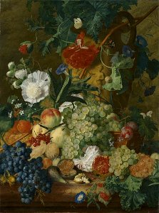 Jan van Huysum - Früchte und Blumen - 2077 - Bavarian State Painting Collections