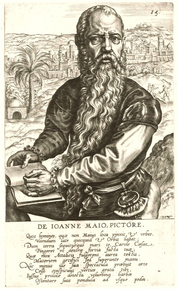 Jan Vermeyen by Jan Wierix (attr.), 1572