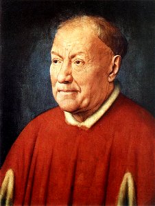 Jan van Eyck - Portrait of Cardinal Niccolò Albergati - WGA7595. Free illustration for personal and commercial use.